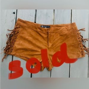 BOOM BOOM JEANS presents- Suede SHORTS Juniors